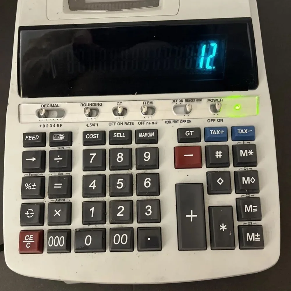 Canon MP49D Printing Calculator